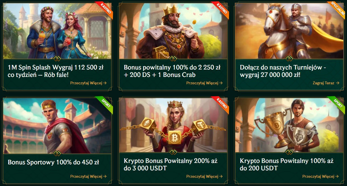 Przegląd promocji i bonusów w kasynie Casinia